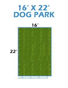16' X 22' Dog Park System