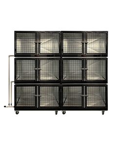 Quick N Clean Galvanized Cage Bank 6 or 12 units