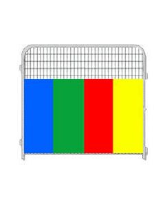Single 6' X 6' Tall Kennel PRO Panel W/Colored Anti-Fight