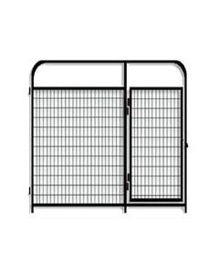 Single 6' X 6' Tall Standard Wire Door Partition Panel