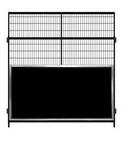 Single 8' X 7' Tall Welded Wire Anti Fight Panel