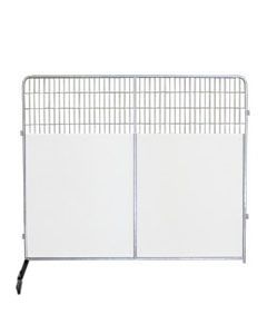 Single 8' X 6' PRO Room Divider Panel (White or Black)