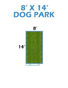 8' X 14' Dog Park System