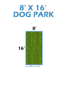 8' X 16' Dog Park System