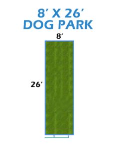 8' X 26' Dog Park System