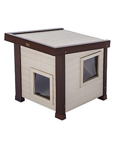 Outdoor Feral Cat House Enclosure