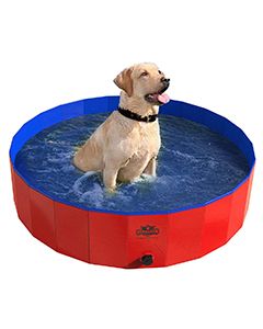 Portable Folding Dog Cooling Pool/Bathtub 