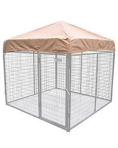 6' X 8' Heavy Duty Canvas Kennel Top W/Roof Bars