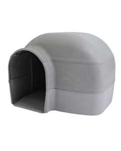  Husky Compact Design Outdoor Plastic Dog House Shelter 