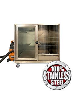 Quick N Clean Jumbo XXL Stainless Steel Cage Bank (Single Unit)