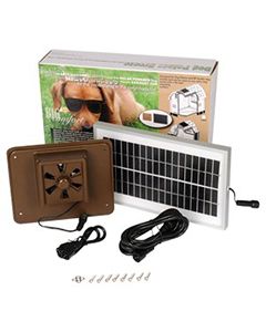 ASL Solutions Dog House Solar Powered Fan 