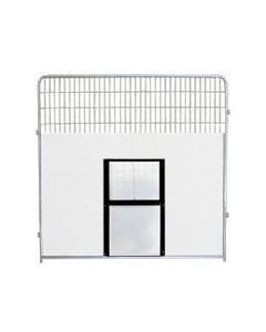 Single 6' X 6' Tall Kennel PRO Anti Fight Partition Panel & Transfer Door