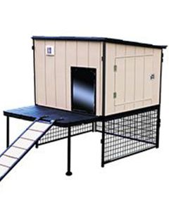 4' X 4' Kennel Castle Large Outdoor Dog House 