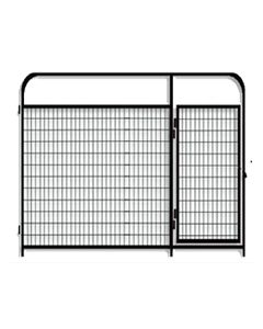 Single 8' X 6' Tall Standard Wire Door Partition Panel