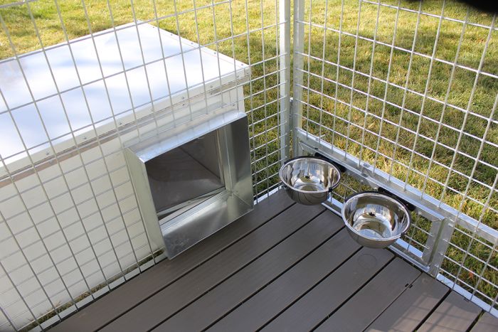 4' X 16' Complete K9 Condo (Galvanized)