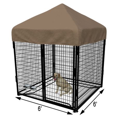 6'x6' Standard Complete Kennel