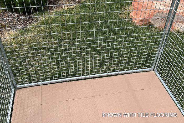 8' X 16' Complete PRO Kennel (Galvanized)