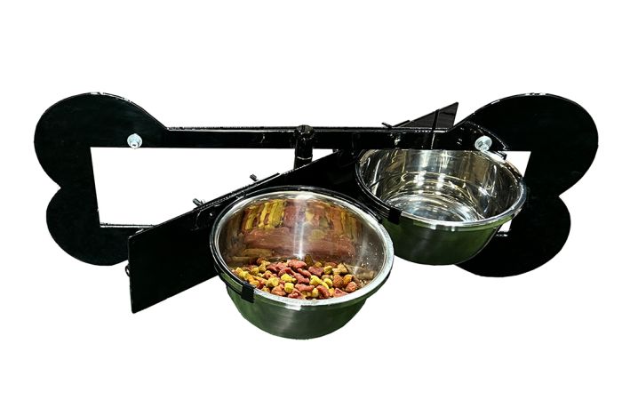 18 8 stainless steel slow feeder dog bowl Stainless Steel Slow Feed Replacement Bowls for Neater Feeder – Neater Pets main image 0