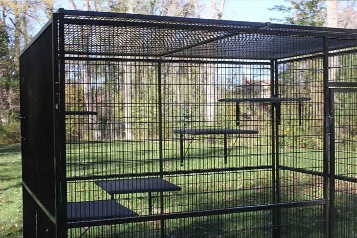 FLAT WIRE DOG KENNEL TOPS