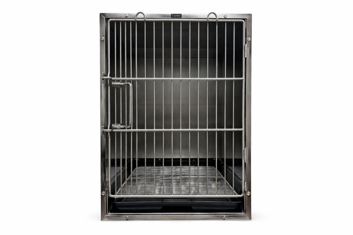 Modular Stainless Steel Cage Bank Medium