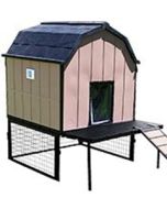 4' X 4' Modern Barn Large Outdoor Dog House