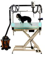 LED Lit Master Groomer Electric Lift Table (Ultimate Package)