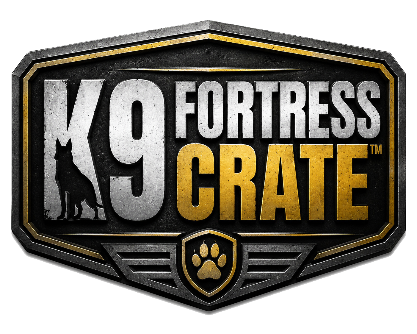 K9 Fortress Crate Badge
