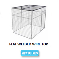 Kennel Flat Top Welded Wire