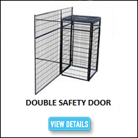 Double Kennel Safety Door