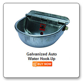 Galvanized Water Bowl